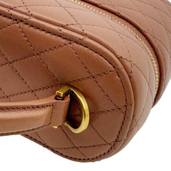 Yves Saint Laurent  Gaby Vanity Quilted Leather Crossbody Bag Barely Pink - Picture 7 of 12